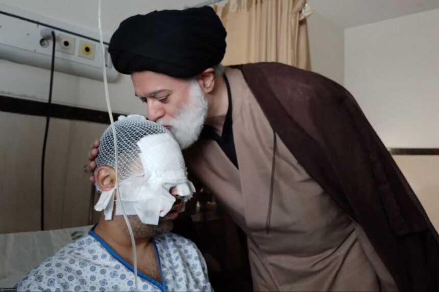 PHOTO STORY: AYATOLLAH KHAMENEI’S SONS VISIT SEVERAL WOUNDED LEBANESE AT TEHRAN
