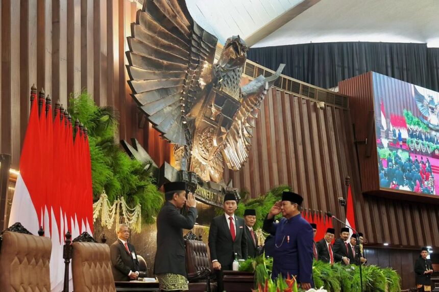 PHOTOS: SWEARING-IN CEREMONY OF INDONESIA’S EIGHT PRESIDENT, PRABOWO SUBIANTO.