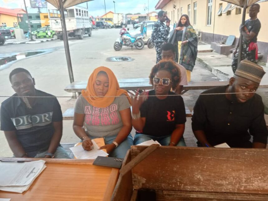 LAGOS STATE GOVERNMENT APPREHEND INDIVIDUALS FOR CONSTITUTING SOCIETAL IRRITANTS