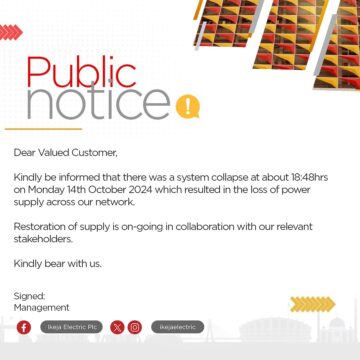 WhatsApp Image 2024-10-15 at 09.32.12_88785114 IKEDIC REVEAL SYSTEM COLLAPSE, APPEAL TO CONSUMERS TO BE PATIENT AS RESTORATION PROCESS IS ONGOING.