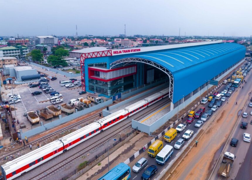 LAGOS RED LINE RAIL SYSTEM FLAGS OFF COMMERCIAL OPERATIONS