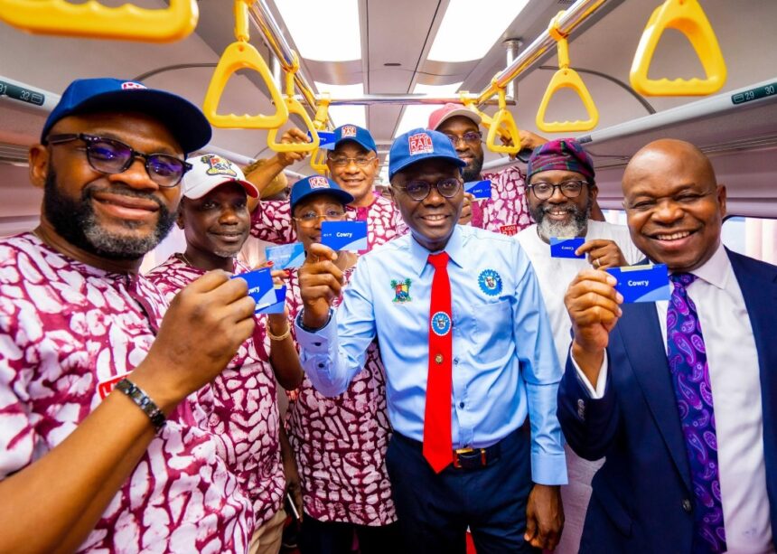 PHOTO NEWS: LAGOS STATE GOVERNOR’S INAUGURAL RED LINE RIDE