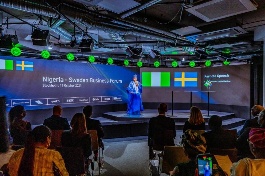 Shettima Urges Sweden Investors To Seize Opportunities In Nation’s Msmes, Agriculture, Digital Economy, Renewable Energy.