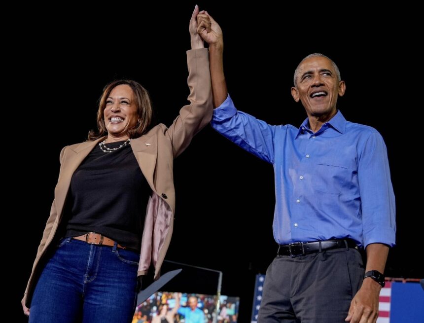 PHOTONEWS: OBAMA AND HARRIS AT THE GEORGIA CAMPAIGN