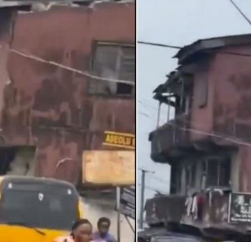 VIDEO: TWO STOREY BUILDING COLLAPSE IN ORILE-IGANMU LAGOS