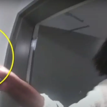 image THE BODY CAM FOOTAGE OF WILSON ATTACKING AN OFFICER WITH A KNIFE BEFORE BEING SHOT