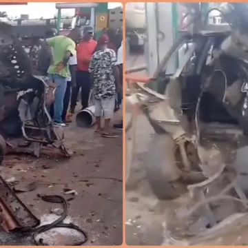MANY INJURE AS CNG GAS TANK EXPLODES AT NIPCO CNG GAS STATION BENIN CITY