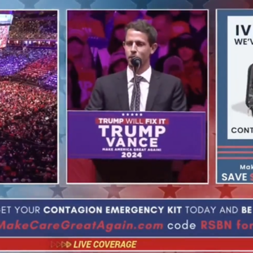 COMEDIAN HINCHCLIFFE FACES BACKLASHES OVER SERIES OF RACIAL JOKES AT A RALLY IN SUPPORT OF TRUMP