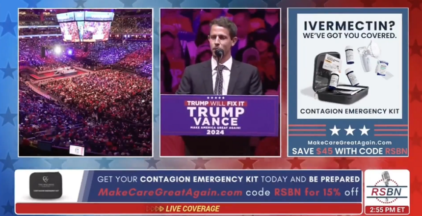 COMEDIAN HINCHCLIFFE FACES BACKLASHES OVER SERIES OF RACIAL JOKES AT A RALLY IN SUPPORT OF TRUMP