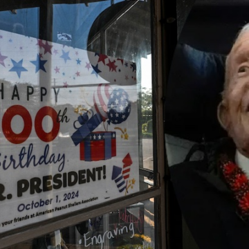 US: JIMMY CARTER CELEBRATE MILESTONE AS HE TURNS 100