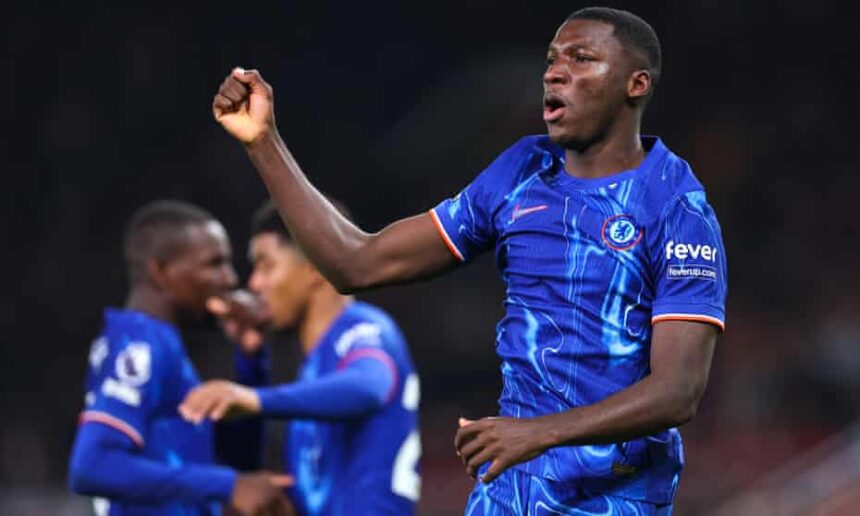 The Blues Thunderbolt; Moises Caicedo’s Stunner Earns Chelsea 1-1 Draw at Old Trafford