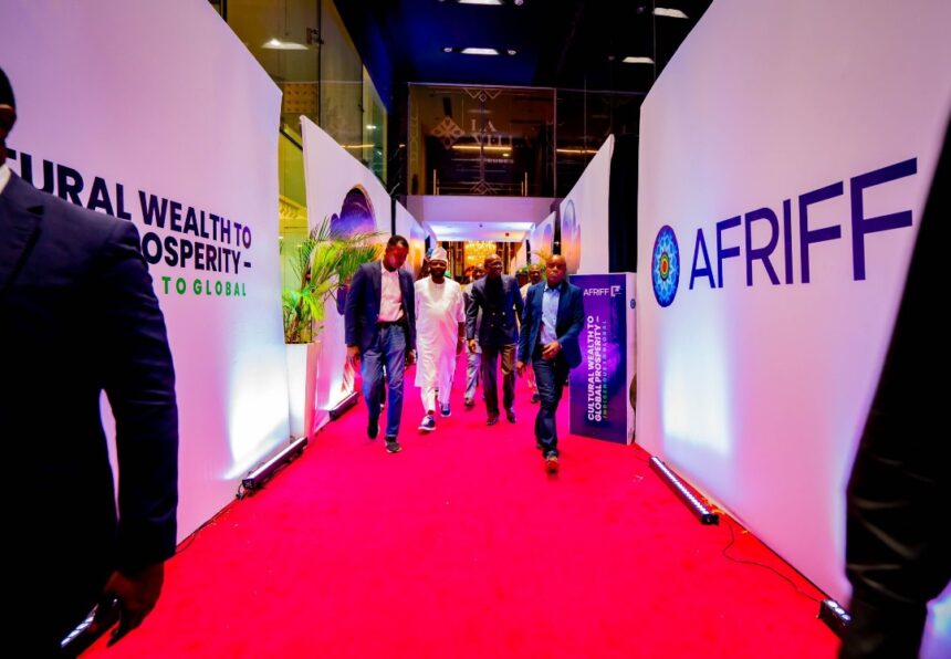 PHOTO NEWS: LAGOS STATE GOVERNOR RECEIVES HERBERT WIGWE TRAILBLAZER AWARD