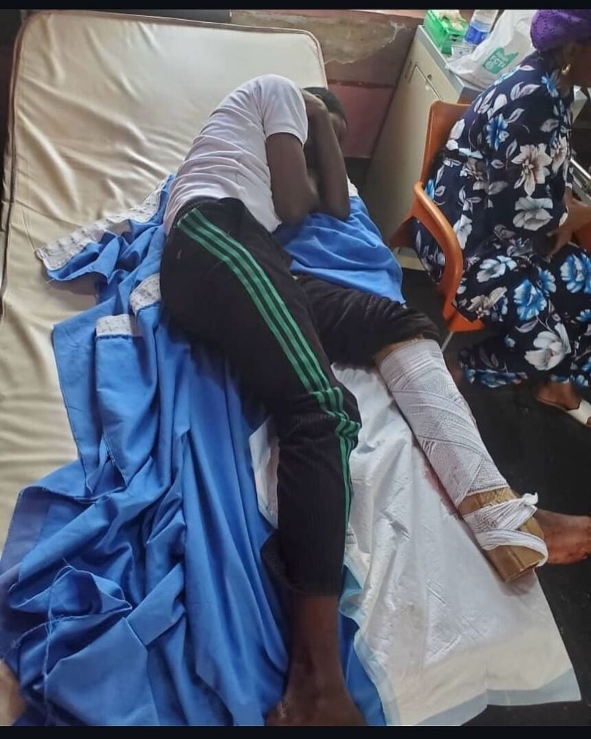 21-YEAR-OLD ALLEGEDLY SHOT AND LEFT IN A DITCH BY NIGERIA POLICE AFTER DEMANDING FOR 200K