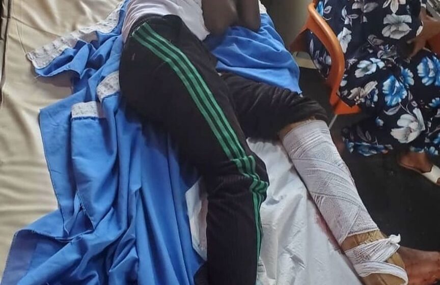 21-YEAR-OLD ALLEGEDLY SHOT AND LEFT IN A DITCH BY NIGERIA POLICE AFTER DEMANDING FOR 200K