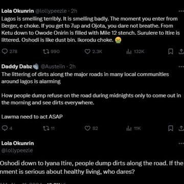 DIRT DUMPING POSES AS HEALTH HAZARD IN LAGOS STATE