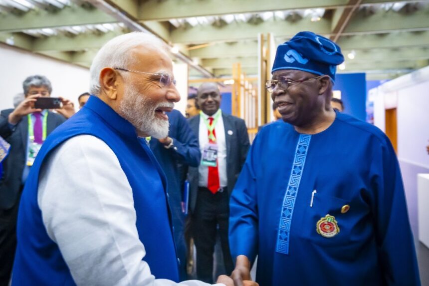 G20: India Prime Minister And Nigeria President Affirm Bilateral Agreement, Committing To A Working Relationship For Economic Development.