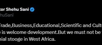 SENATOR SANI WARNS NIGERIA AGAINST BECOMING A “POLITICAL STOOGE” IN AFRICA