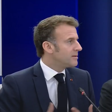 ‘As Europeans Are We Ready To Defend The Interests Of Europeans? And We Shouldn’t Do This In A Naïve Form Of Transantlaticism’ – French President