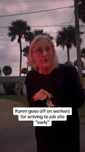 VIDEO: KAREN THREATENS TO CALL IMMIGRATION ON LATINO WORKERS FOR ARRIVING AT 6:58AM INSTEAD OF 7AM.