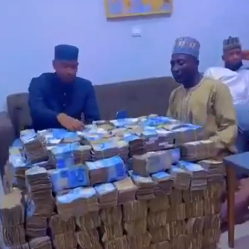 KANO HOUSE OF REP. MEMBER FACES CRITICISM OVER DISPLAY OF CASH, NIGERIANS DEMAND EFCC QUESTION THE SOURCE AND ITS PURPOSE