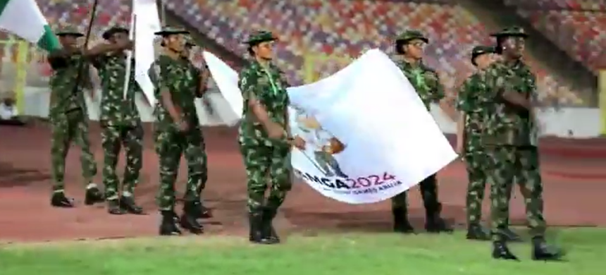 Video: At The Opening Ceremony Of The Africa Military Game 2024 In Abuja