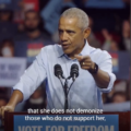 Barrack Obama Urge Democrats And Republicans Alike To Vote For Kamala Harris, Promise They Will Work To Make Americans Lives Better
