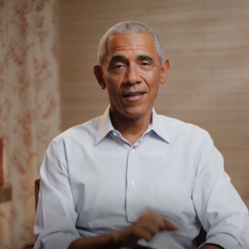 image “Find Out Where And When You Can Vote Today At Http://Iwillvote.Com. And Once You Do, I Want To See Your Voting Sticker.” Obama Sensitizes Voters