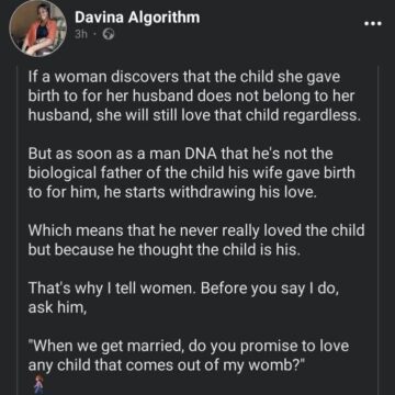 Weird Advice: Reason for Marital Infidelity
