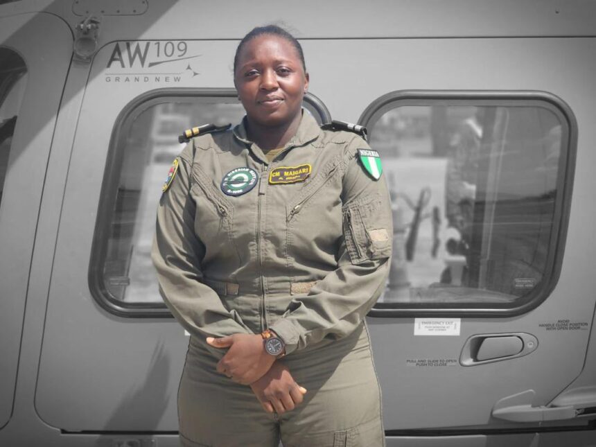 Lt. Changfe Maigari, Nigeria Navy First Female Pilot