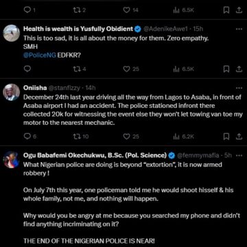 Twitter Story: Alleged Nigeria Police Rascality and Brutality