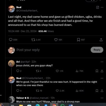 Netizen Narrates How Their Father Treat Them Nicely Before Giving Them Bad News