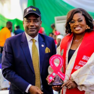 UNAIDS Unveils Funke Akindele As Its Goodwill Ambassador, To Lend Her Voice And Platform To Support The Global Fight Against HIV/AID.