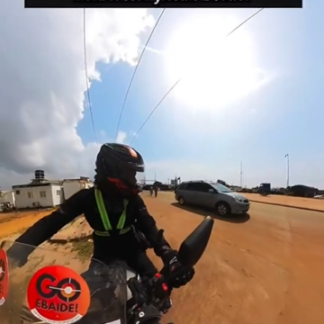 Nigerian Female Biker Touring Africa Captures and Shares Bad Experience Encounter at the West African Border