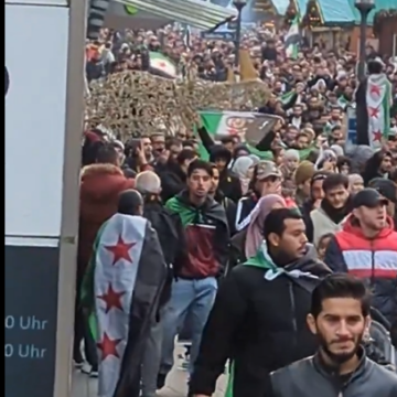 Video: Syrian Islamic Crowd Invade Essen’s Christmas Markets In Germany Shouting “Allah Akbar”.