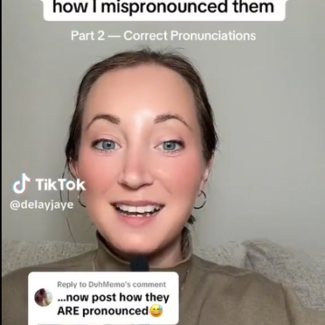 Video: Words and Correct Pronunciation