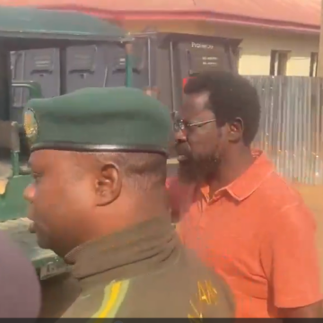 Video; Dele Farotimi Arrives Court