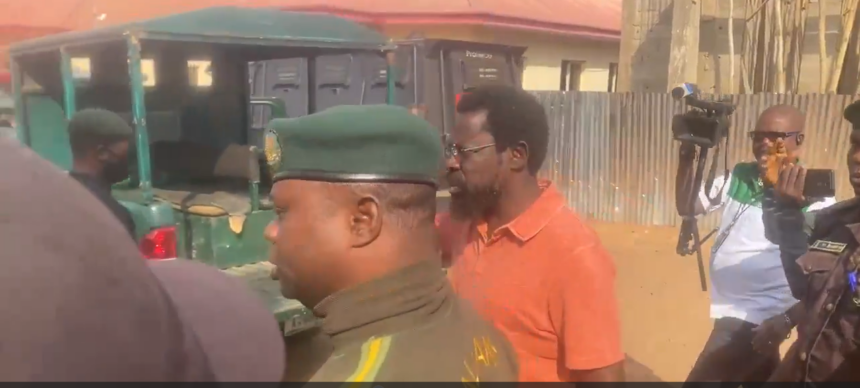 Video; Dele Farotimi Arrives Court