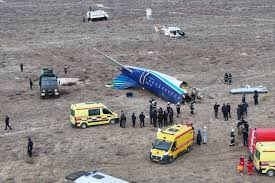 image An Azerbaijani Airliner Has Crashed In the Kazakhstani City of Aktau