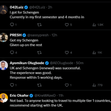 Twitter: Applicants Give Reasons Embassies Denied Them Visas