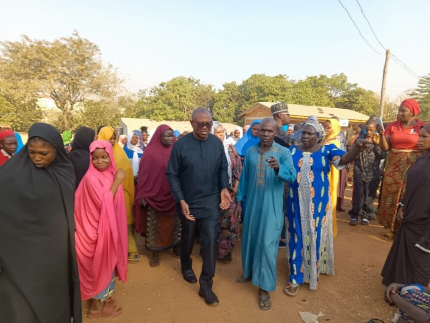 Obi Urge Federal Government to Address the Challenges Facing Internally Displaced Persons, Spends Time at the Camp.