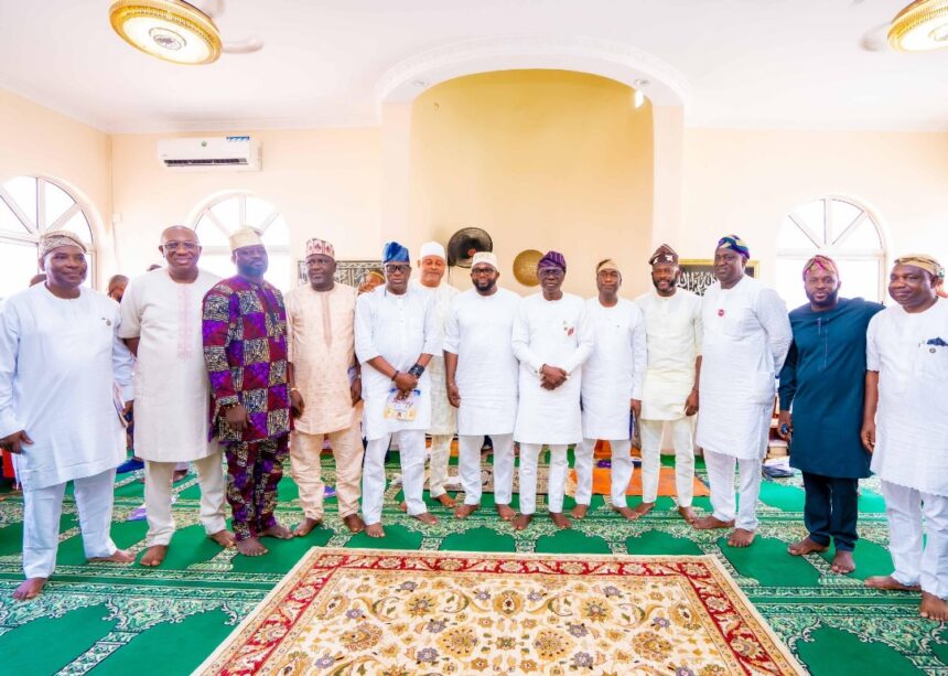 Photo News: Lagos State Held Prayers for Christian and Muslims in Marina to Kick Start the New Year