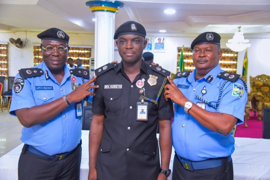 Photo News: NPF Promotes Lagos Command Police Public Relations Officer from SP to CSP