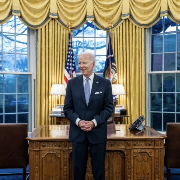 “He Passed Landmark Legislation to Rebuild Our Nation’s Infrastructure and Address the Threat of Climate Change.” Obama Tribute to Biden