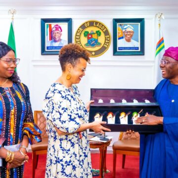 Photo Story: NIDCOM CEO and African Ancestry Founder Pays Courtesy Visit to Governor Sanwo-Olu