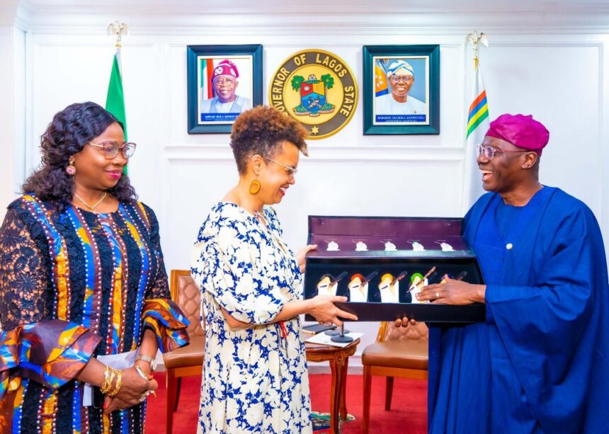 Photo Story: NIDCOM CEO and African Ancestry Founder Pays Courtesy Visit to Governor Sanwo-Olu