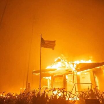 fire Videos: The Los Angeles Wild Wind Fire Outbreak