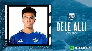 Dele Alli signs for newly Promoted Serie A side Como on an 18 months Contract