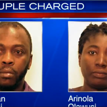 Video: U.S Authorities Arrests Nigerian Couple for Murdering Their Baby