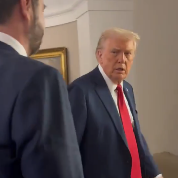 U.S. Vice President JD Vance First Entry to Oval Office