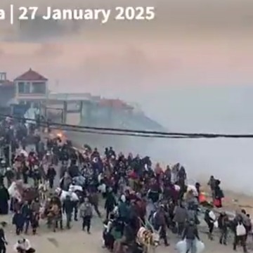 Video: Palestinians begin returning to the north of the war-battered Gaza Strip after Israel and Hamas said they had reached a deal for the release of another six hostages.